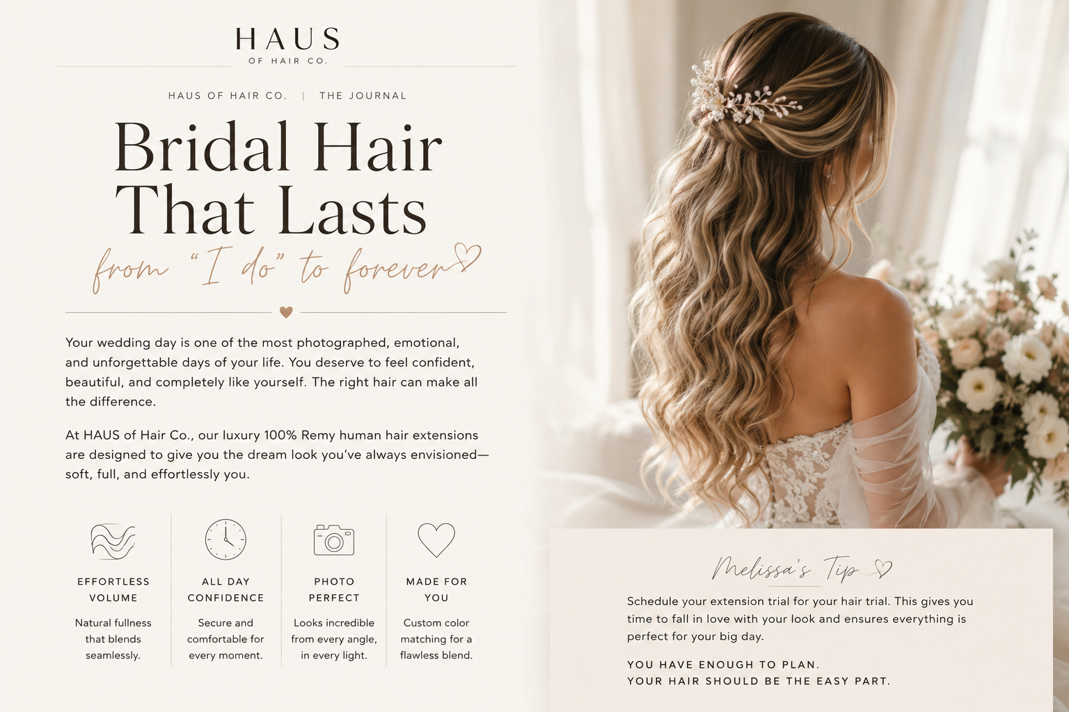 The Ultimate Bridal Hair Guide
