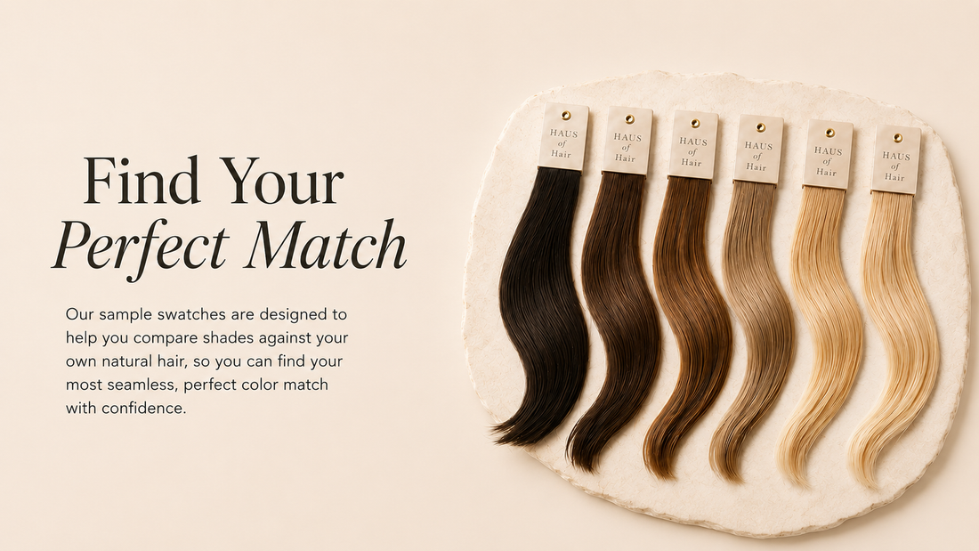 How to Choose the Right Hair Extension Color