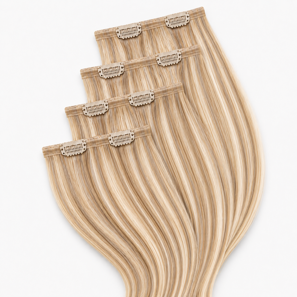 Soft Pale Ash Blonde Blend Seamless